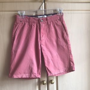 Boys 8 rose pink shorts